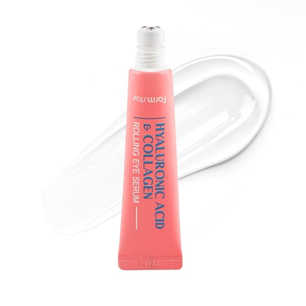 K-Beauty Hyaluronic Acid & Collagen Rolling Eye‎ Serum